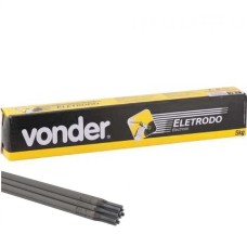 ELETRODO PARA SOLDA ELÉTRICA 5 KG E6013 COM 2,50MM VONDER