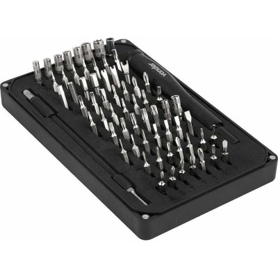 JOGO DE BITS PONTEIRAS PRECISÃO 66 PC SEXTAVADO 4MM VONDER