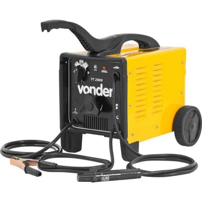 TRANSFORMADOR PARA SOLDA ELÉTRICA VONDER TT2500 BIVOLT