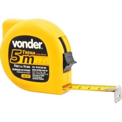 TRENA DE AÇO 5 METROS X 19MM VONDER